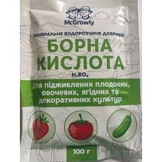 Мінеральне добриво Борна кислота - 100 г